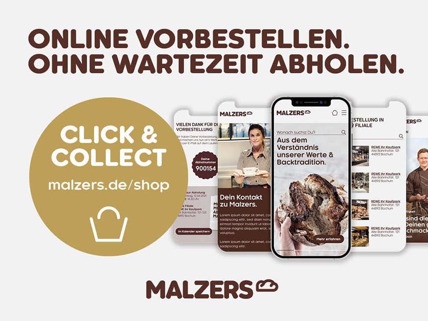 Online Vorbestellen und ohne Wartezeit abholen.