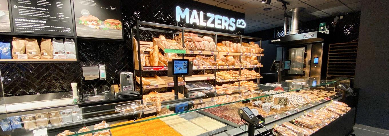 MALZERS Filiale Thekenansicht